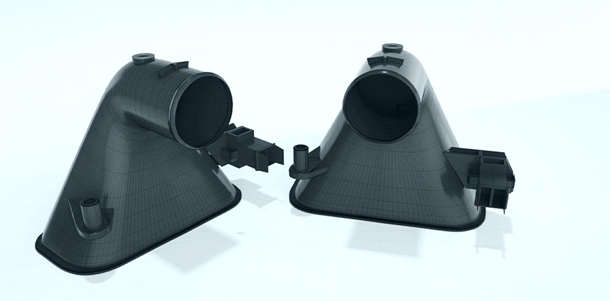 生产汽车发动机气室